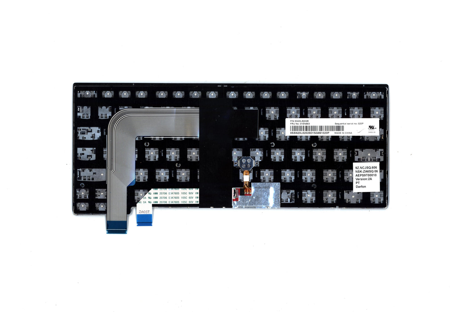 Lenovo Ps9 Kb(Portugal) 84, Api, Blk - 01EN663