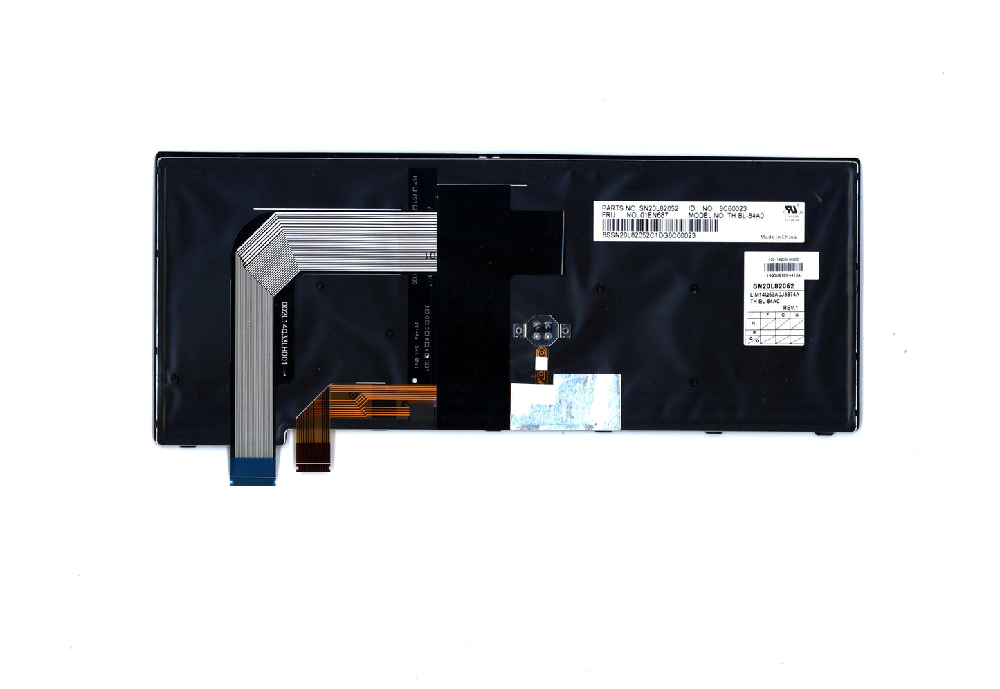 Lenovo Ps9 Kb(Arabic) 84, Bl, Cny, Bl - 01EN687