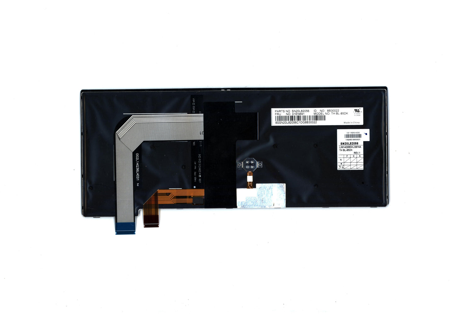 Lenovo Thorpe2 Kbd,Dk,Chy Bl - 01EN691