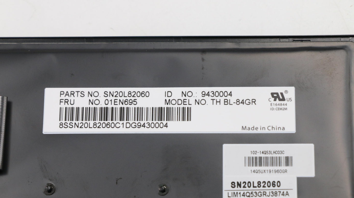 Lenovo Ps9 Kb(Greek) 83, Bl, Cny, Blk - 01EN695