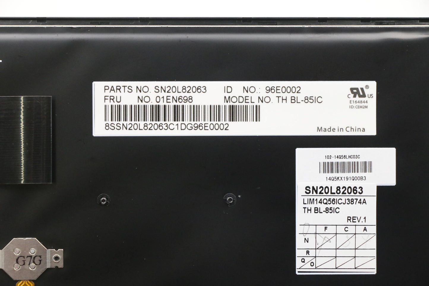 Lenovo Ps9 Kb(Iceland) 84, Bl, Cny, B - 01EN698