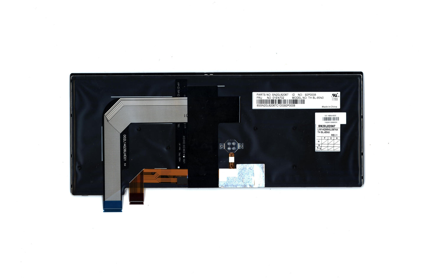 Lenovo Thorpe2 Kbd,No,Chy Bl - 01EN702