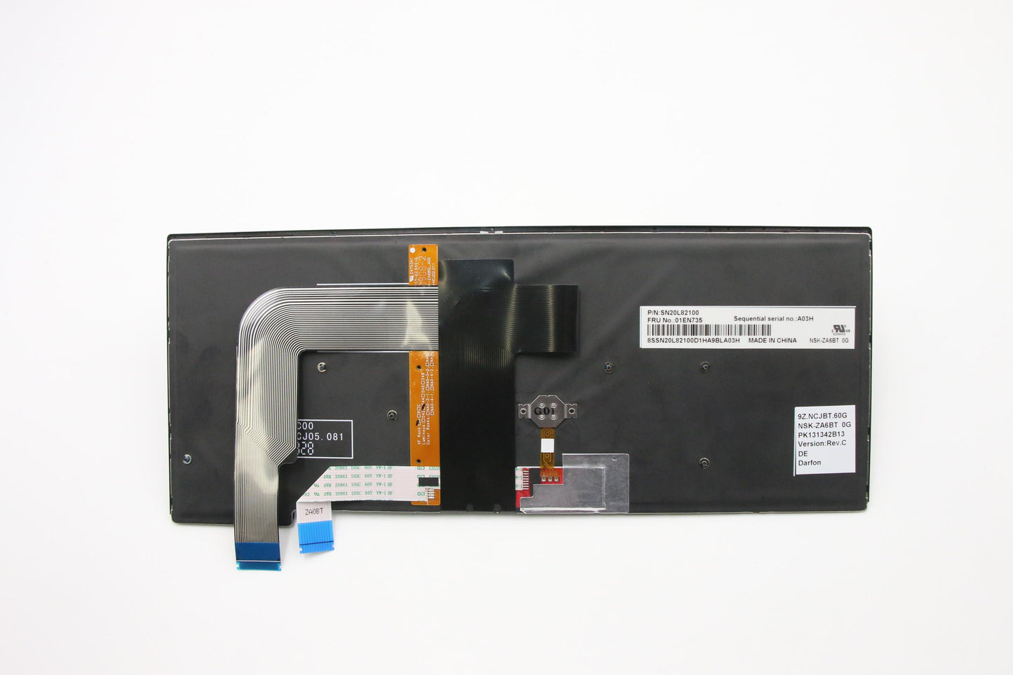 Lenovo Thorpe2 Kbd,De,Dfn Bl - 01EN735