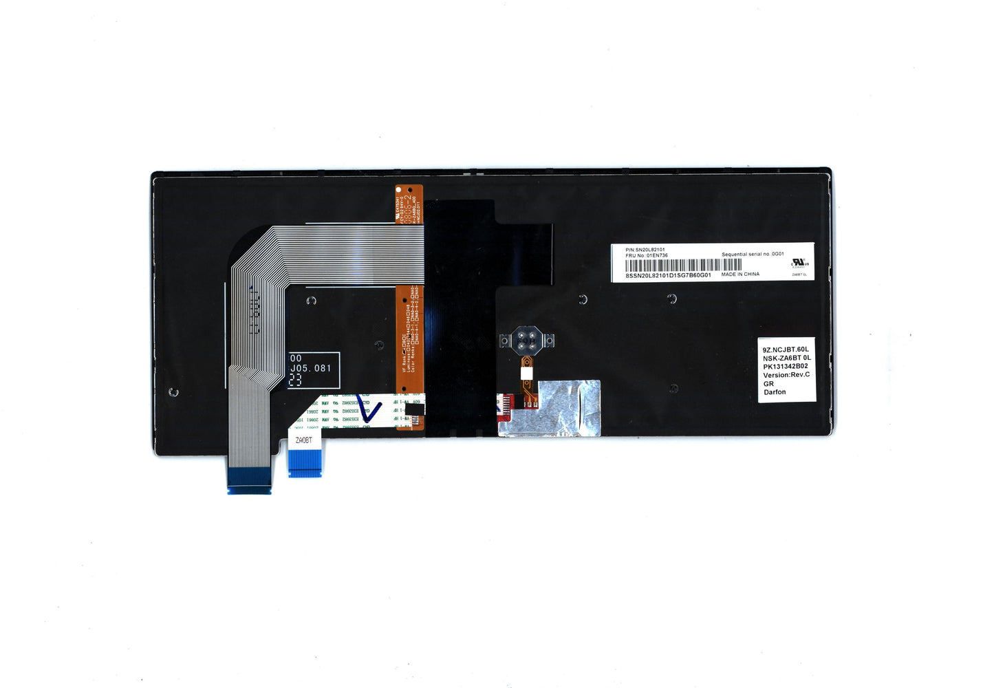 Lenovo Ps9 Kb(Greek) 83, Bl, Api, Blk - 01EN736