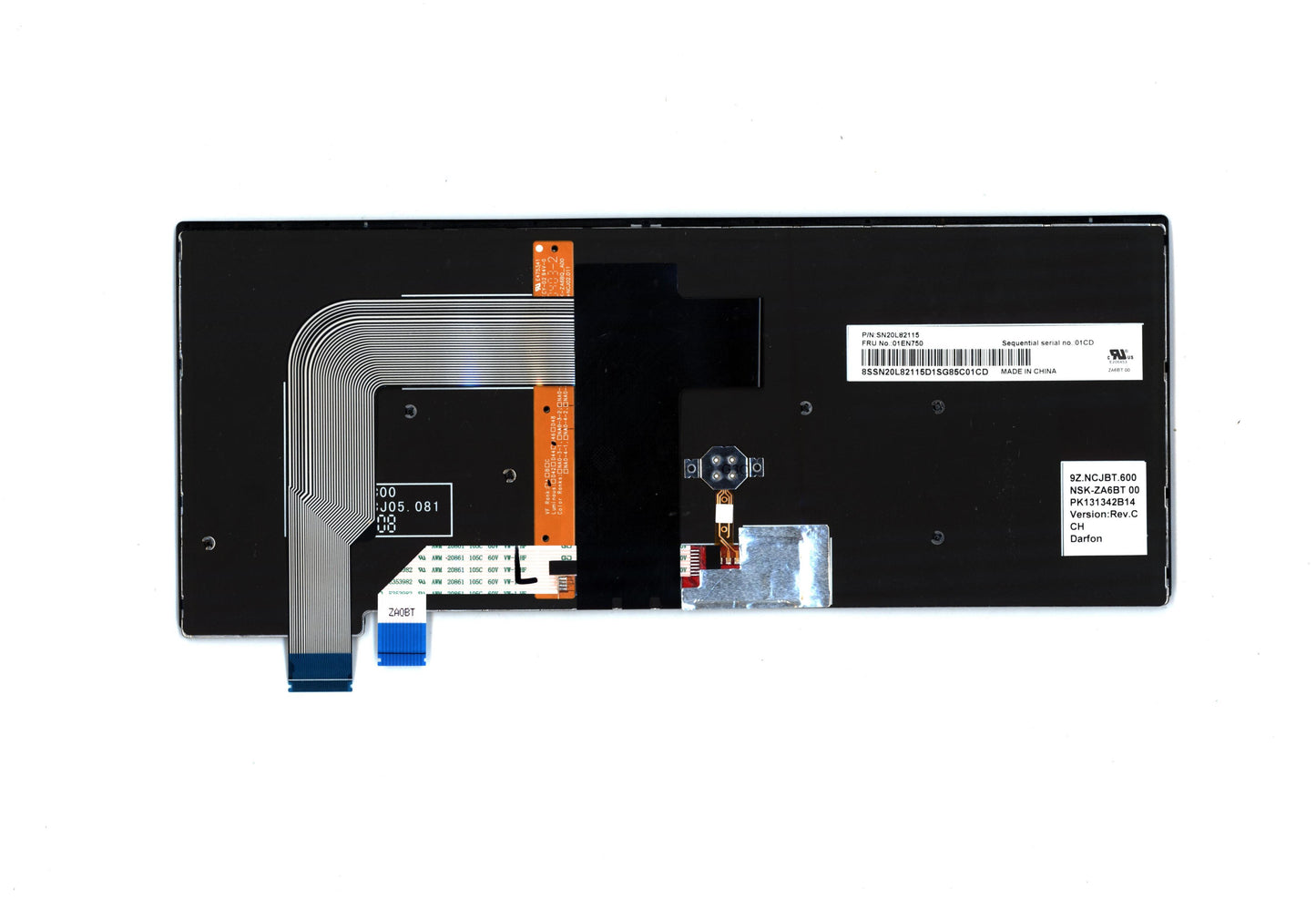 Lenovo Ps9 Kb(Swiss) 84, Bl, Api, Blk - 01EN750