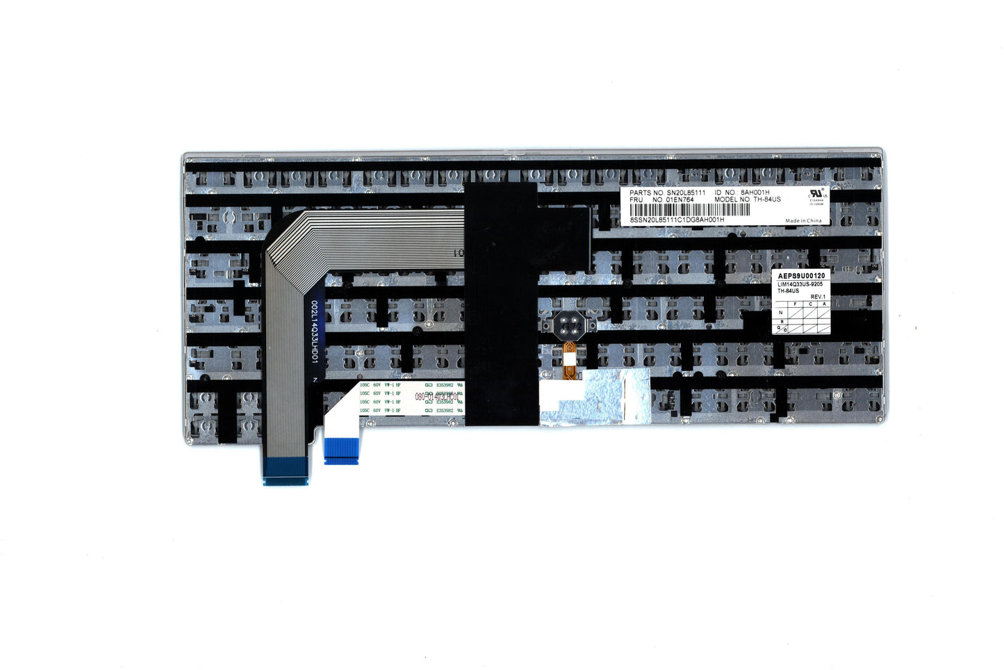 Lenovo Bell2 Slv Kbd,Us,Chy - 01EN764