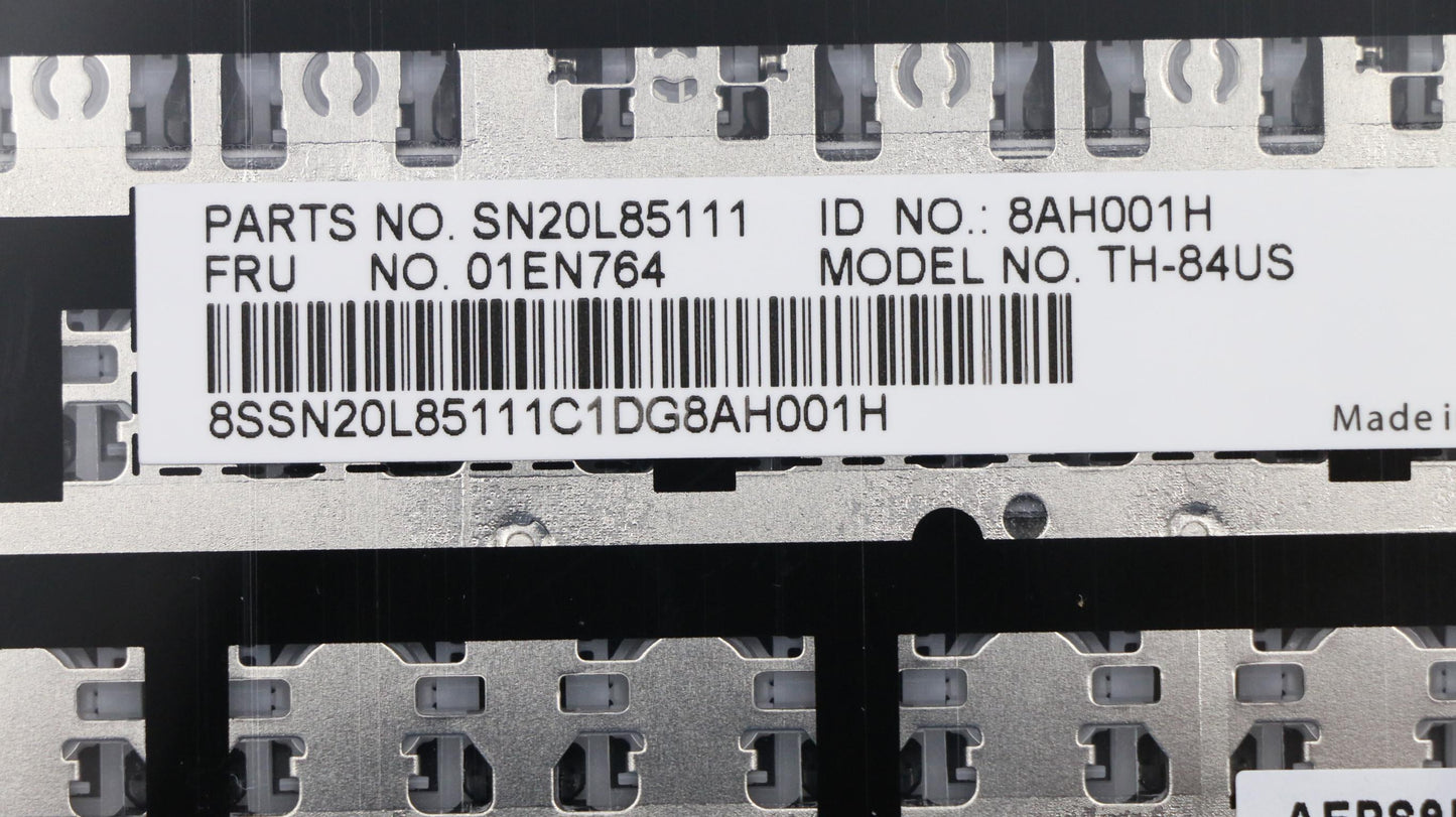 Lenovo Bell2 Slv Kbd,Us,Chy - 01EN764