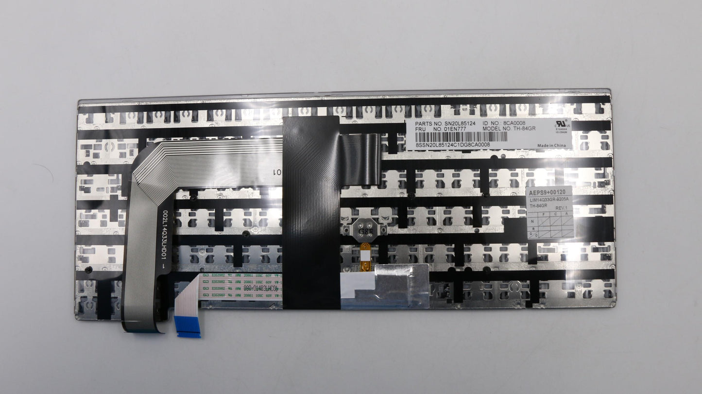Lenovo Bell2 Slv Kbd,Gr,Chy - 01EN777