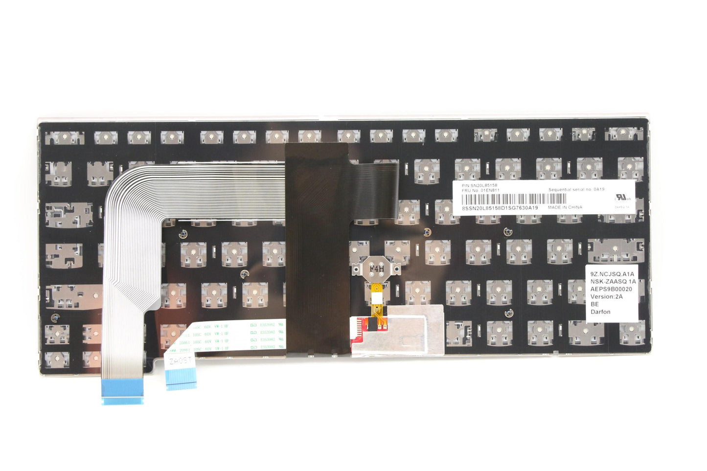 Lenovo Bell2 Slv Kbd,Be,Dfn - 01EN811