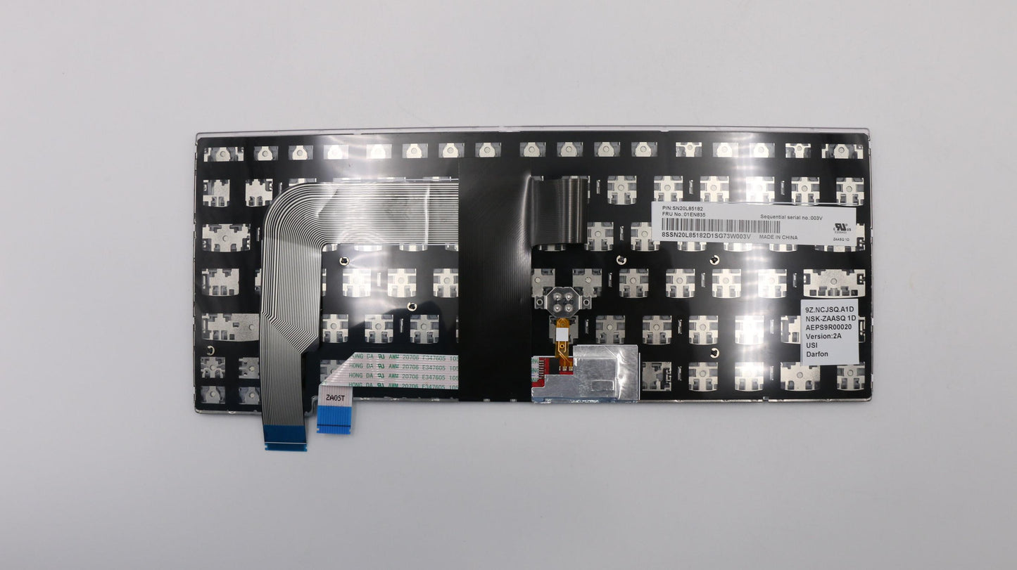 Lenovo Bell2 Slv Kbd,Usi,Dfn - 01EN835