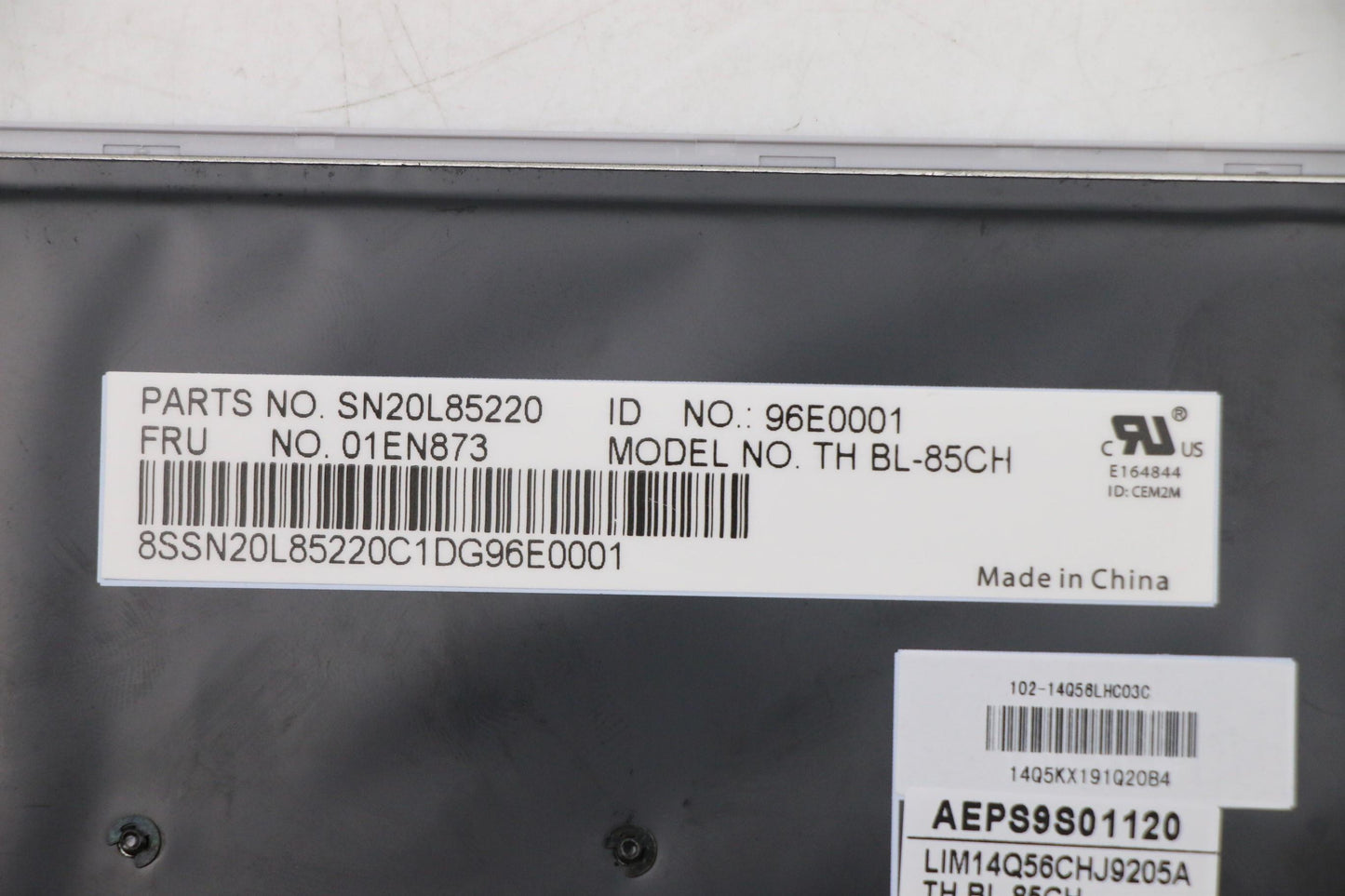 Lenovo Bell2 Slv Kbd,Ch,Chy Bl - 01EN873
