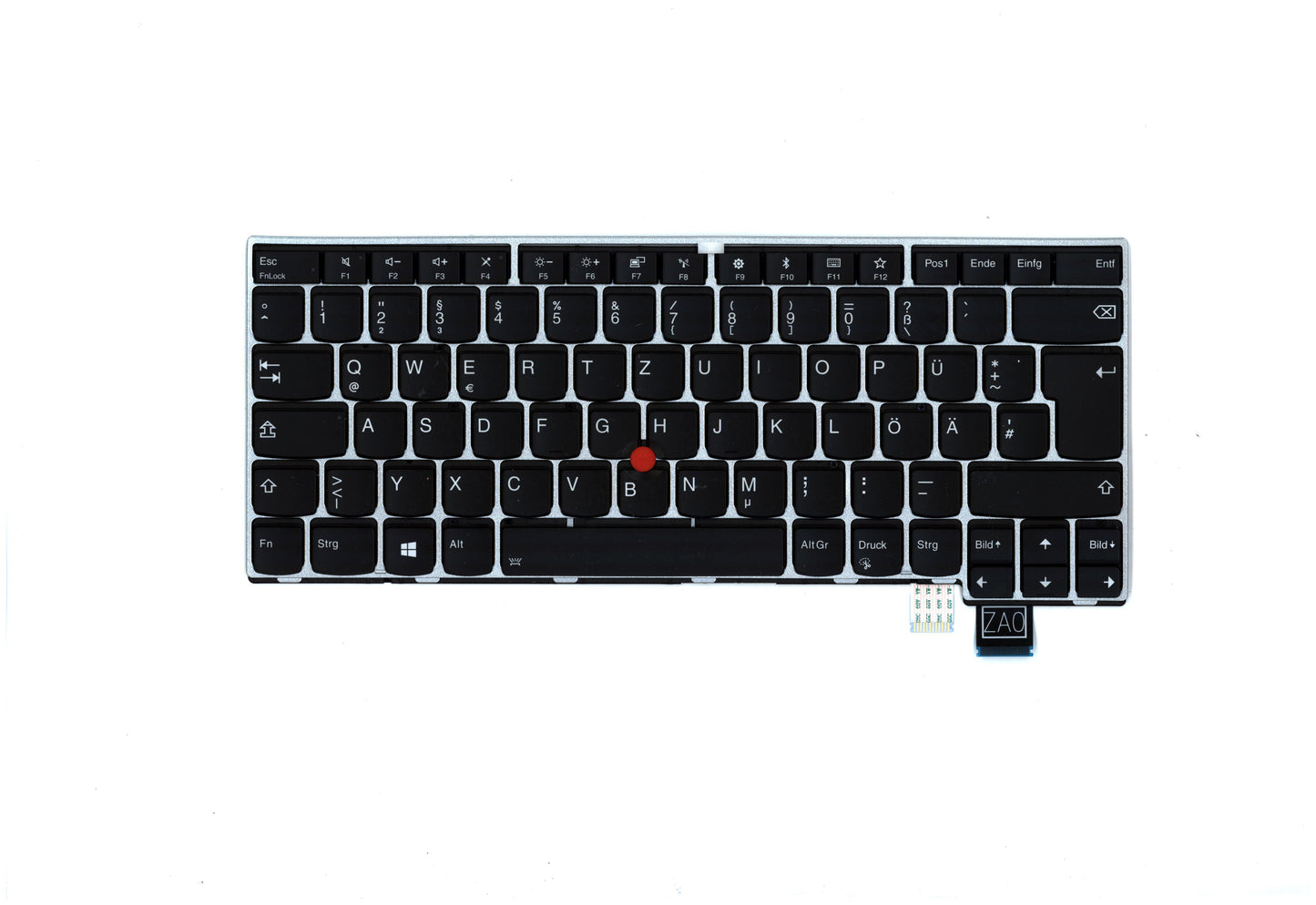 Lenovo Bell2 Slv Kbd,De,Dfn Bl - 01EN899