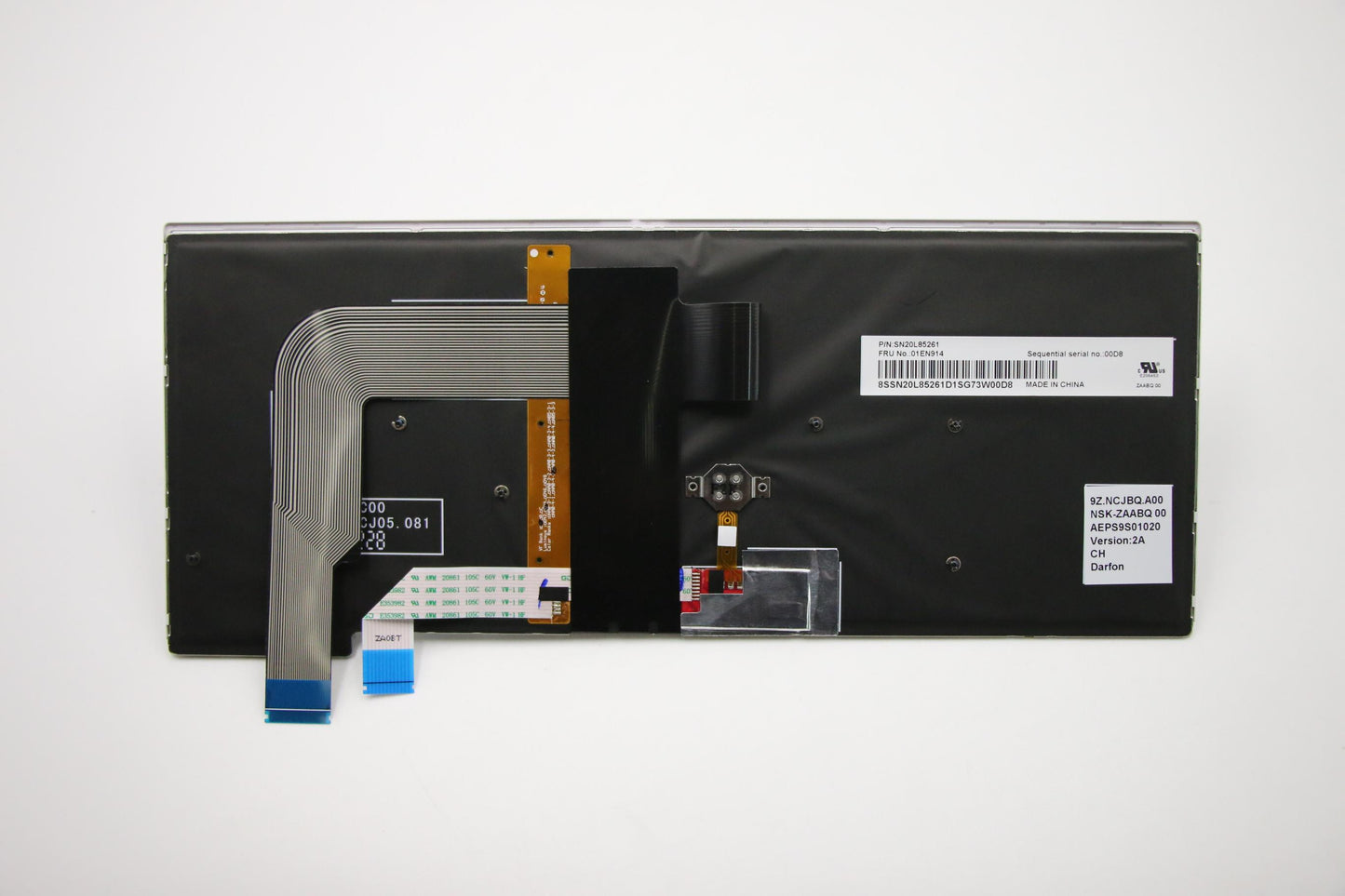 Lenovo Bell2 Slv Kbd,Ch,Dfn Bl - 01EN914