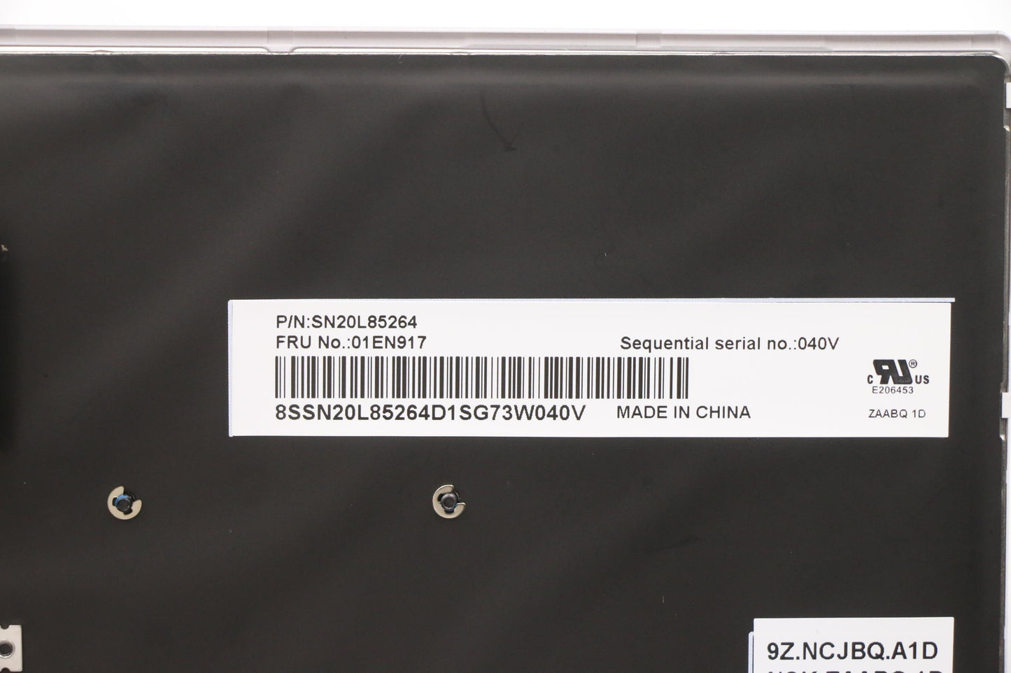 Lenovo Bell2 Slv Kbd,Usi,Dfn Bl - 01EN917