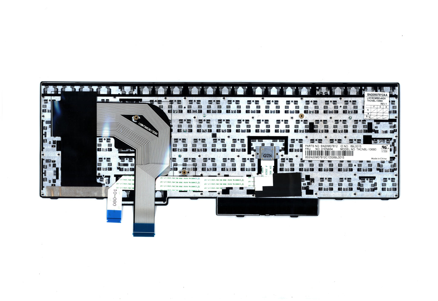 Lenovo Kb Lim16C96B0-442 Be Lts-1 Nbl - 01EN934