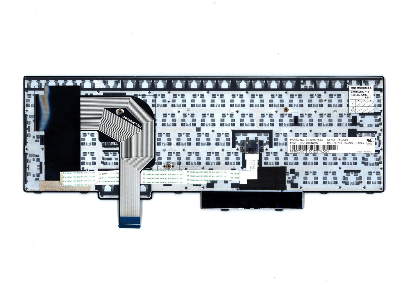 Lenovo Kb Lim16C96Bg-442 Bg Lts-1 Nbl - 01EN935