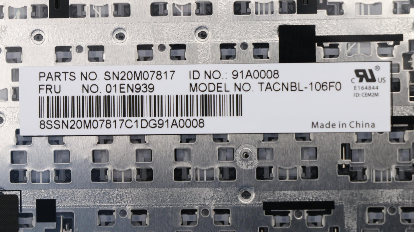 Lenovo Kb Lim16C96F0-442 Fr Lts-1 Nbl - 01EN939