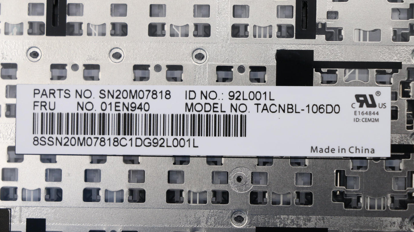 Lenovo Kb Lim16C96D0-442 De Lts-1 Nbl - 01EN940