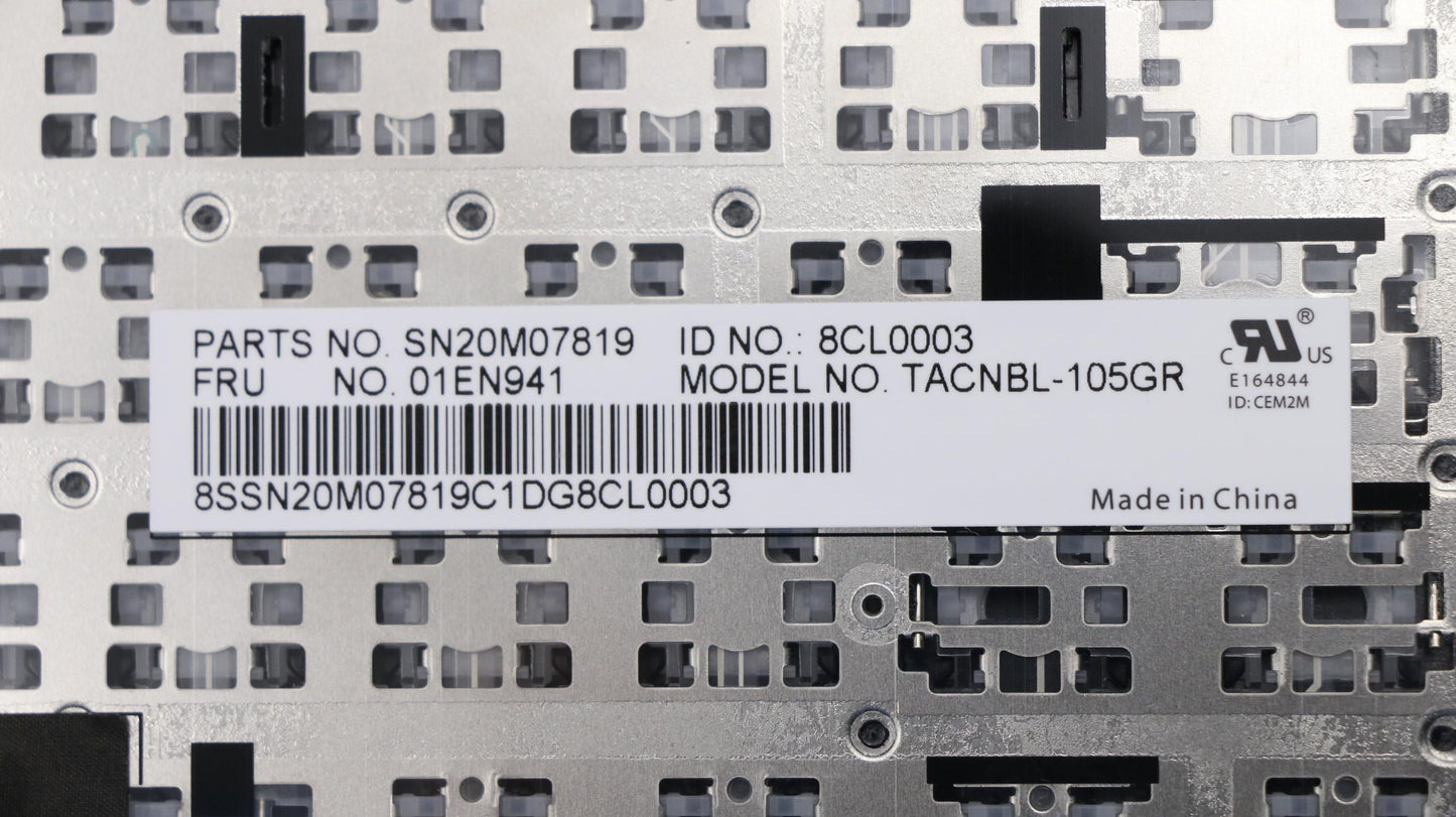 Lenovo Kb Lim16C93Gr-442 Gr Lts-1 Nbl - 01EN941