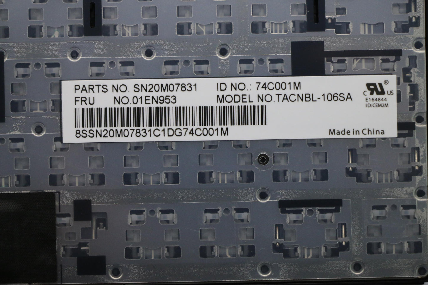 Lenovo Kb Lim16C96Sa-442 Si Lts-1 Nbl - 01EN953
