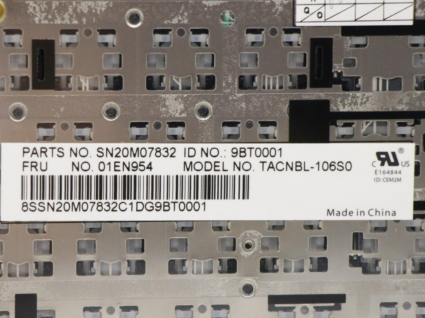 Lenovo Kb Lim16C96S0-442 Se Lts-1 Nbl - 01EN954