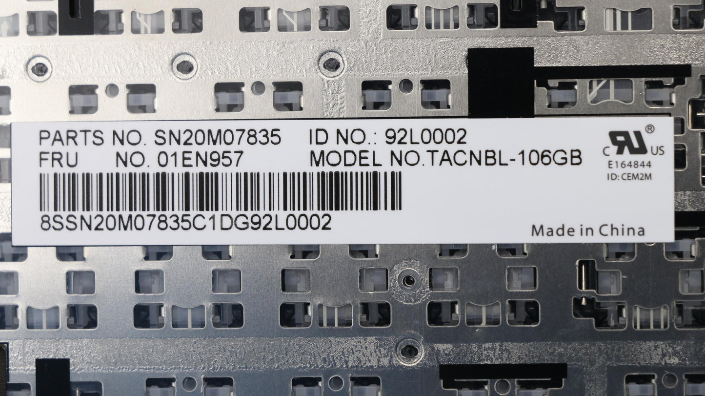 Lenovo Kb Lim16C96Gb-442 Uk Lts-1 Nbl - 01EN957