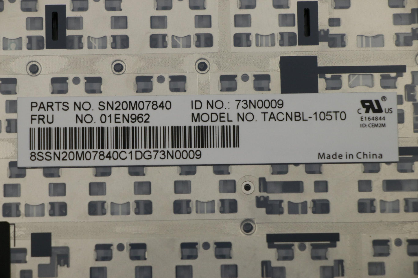 Lenovo Kb Lim16C93T0-442 Th Lts-1 Nbl - 01EN962