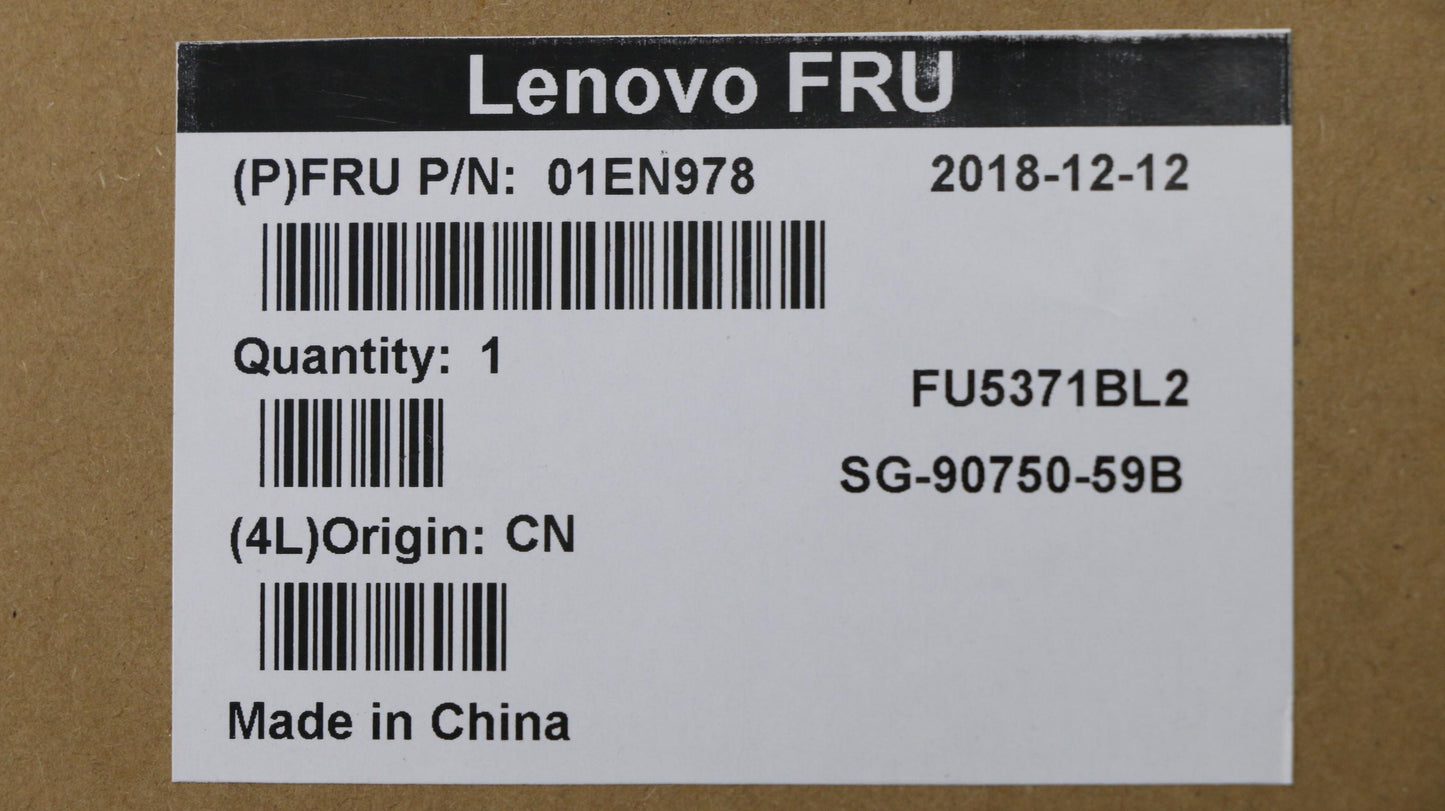 Lenovo 01EN978 Ltn Kb Bl Bk Czs