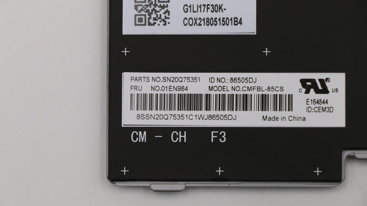 Lenovo Fru Como Flasmchykbblsvczs - 01EN984