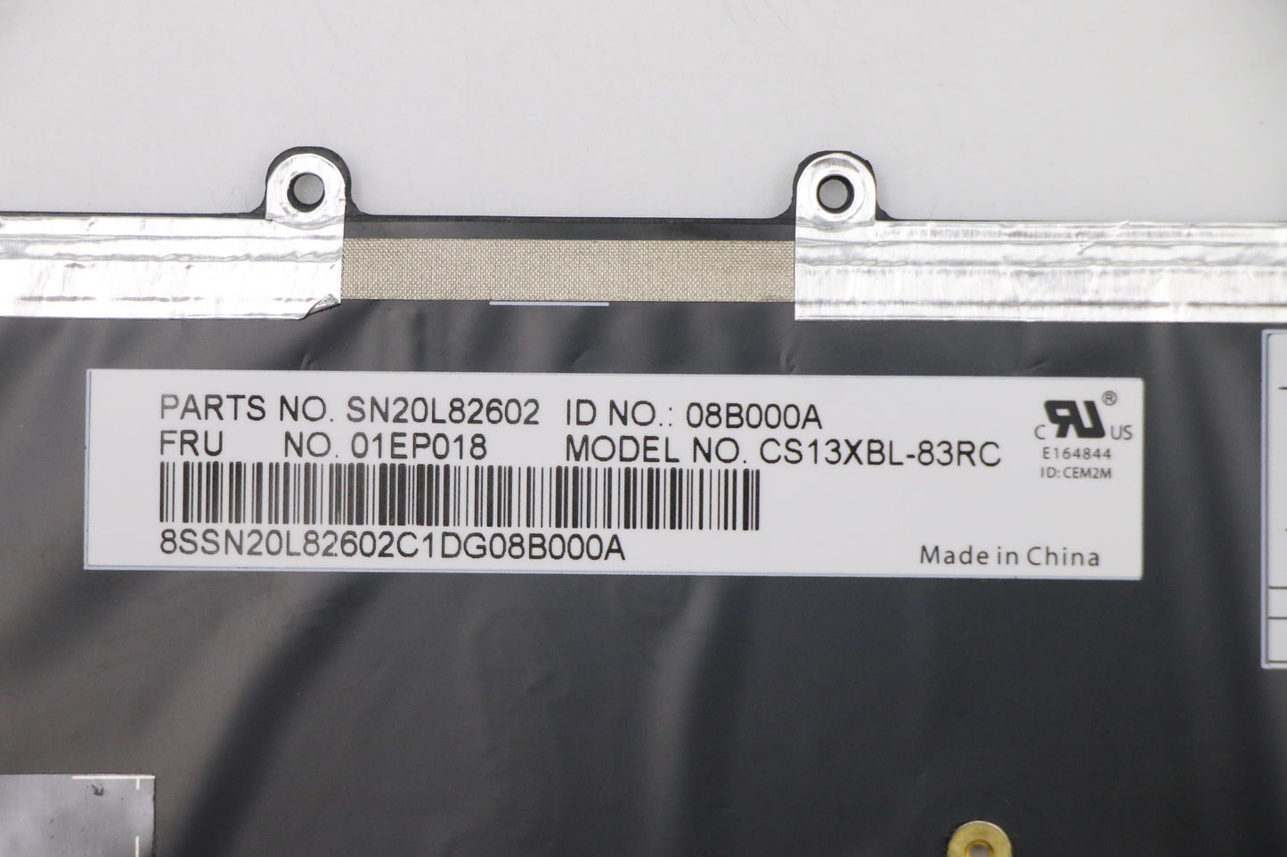Lenovo Nb Keyboard Keyboard Bl Chy Tr - 01EP018
