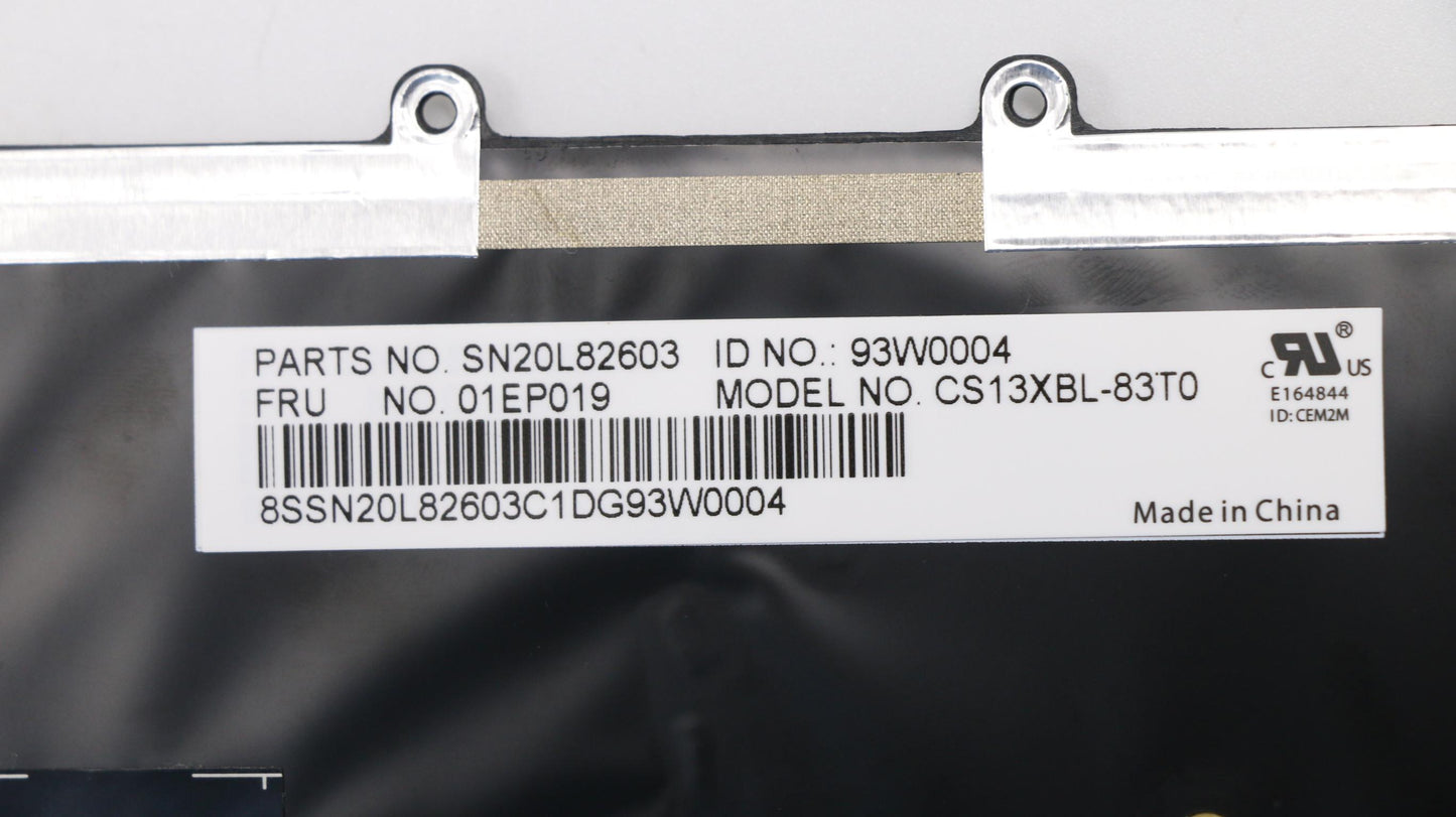 Lenovo Nb Keyboard Keyboard Bl Chy Th - 01EP019