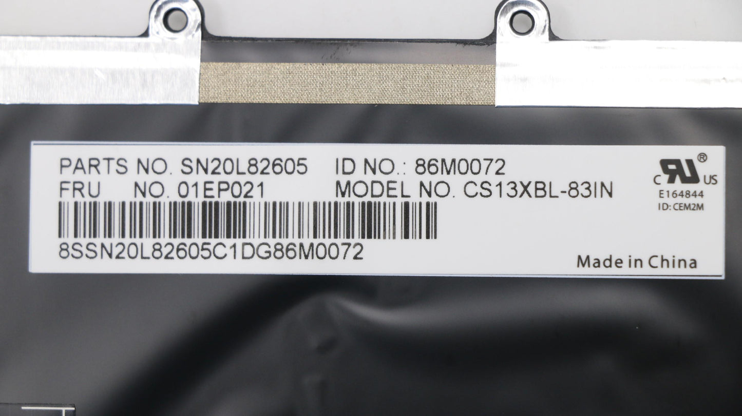 Lenovo Keyboard Bl Chy Indian - 01EP021