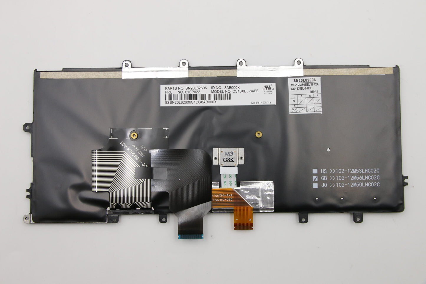 Lenovo Nb Keyboard Keyboard Bl Chy Es - 01EP022