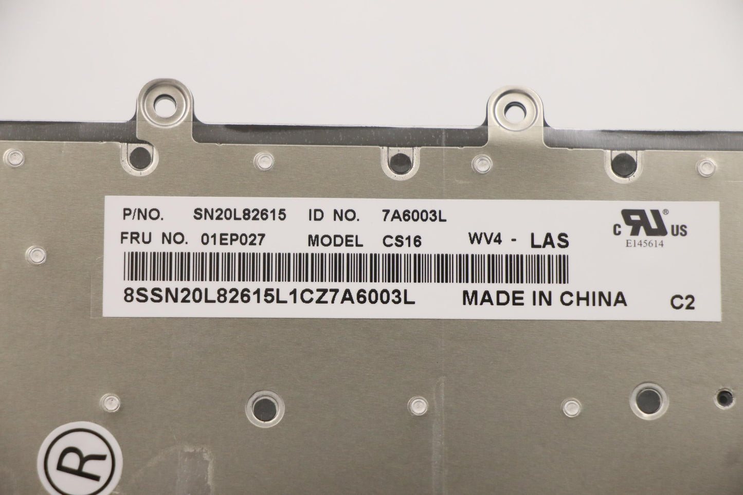 Lenovo Nb Keyboard Keyboard N/Bl Ltn - 01EP027