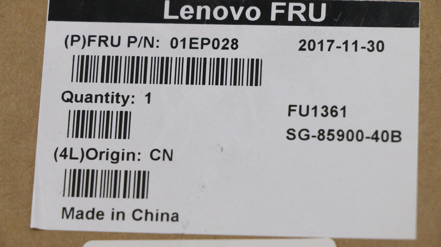 Lenovo Nb Keyboard Keyboard N/Bl Ltn - 01EP028