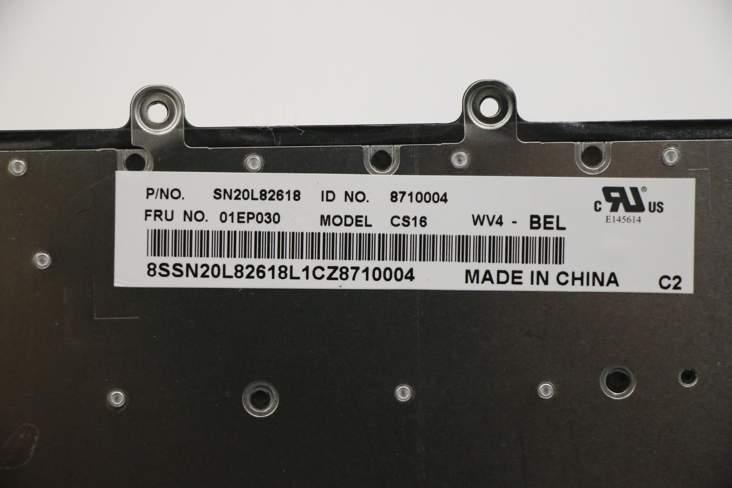 Lenovo Nb Keyboard Keyboard N/Bl Ltn - 01EP030
