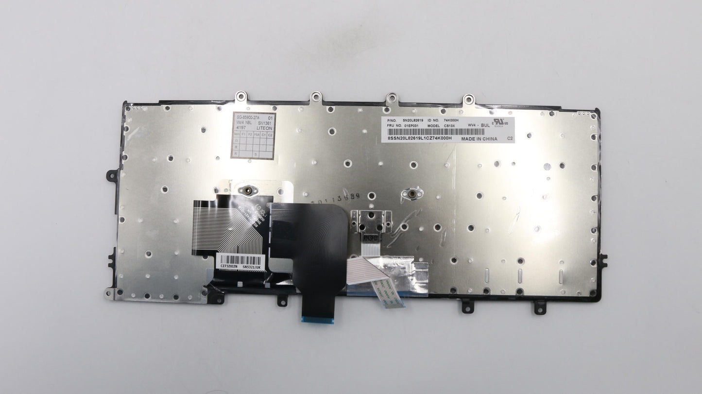 Lenovo Nb Keyboard Keyboard N/Bl Ltn - 01EP031
