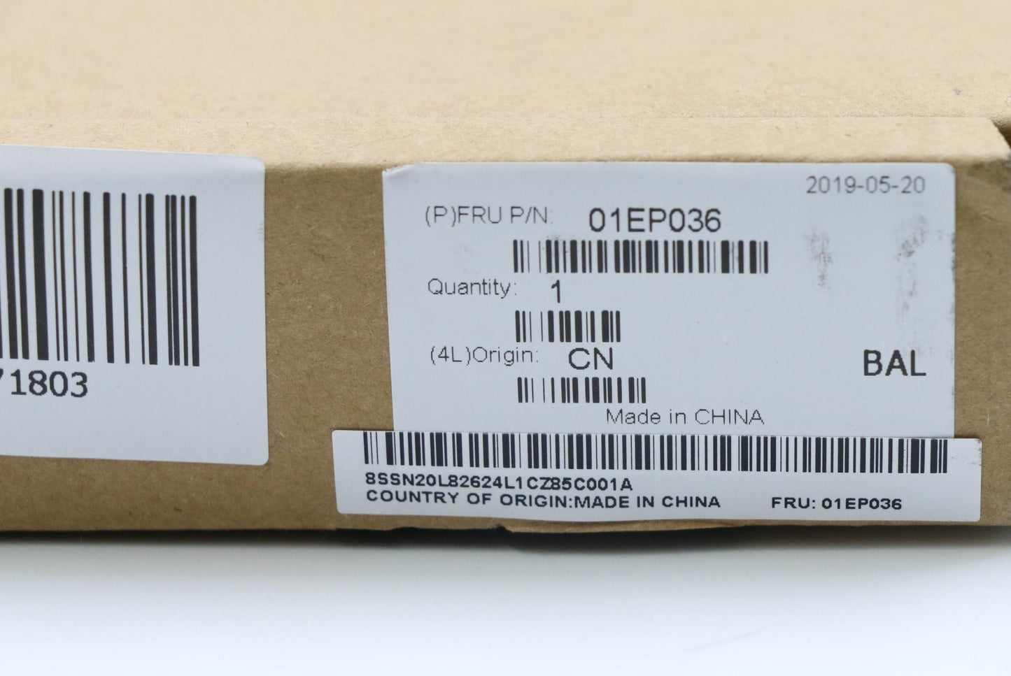 Lenovo Kbd N/Bl Ltn German - 01EP036