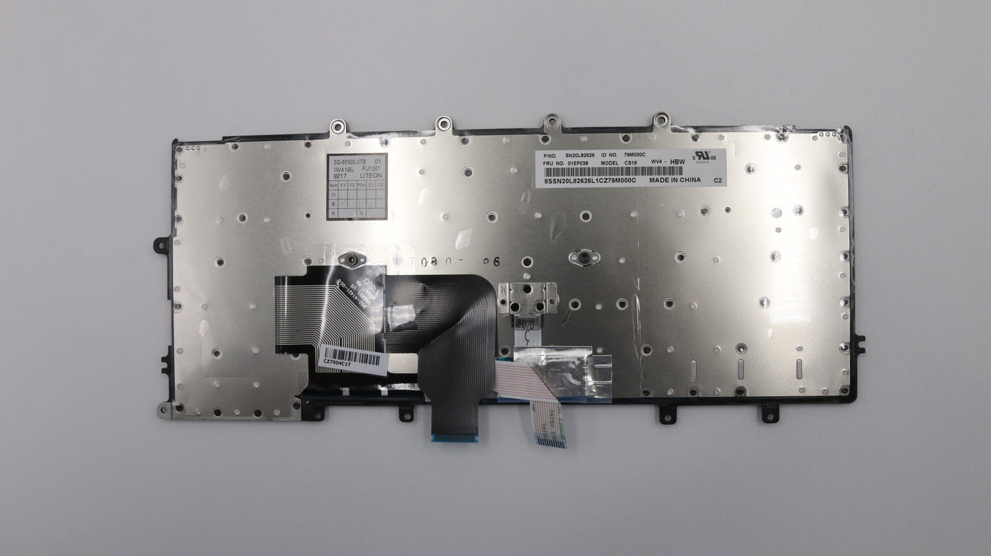 Lenovo Nb Keyboard Keyboard N/Bl Ltn - 01EP038