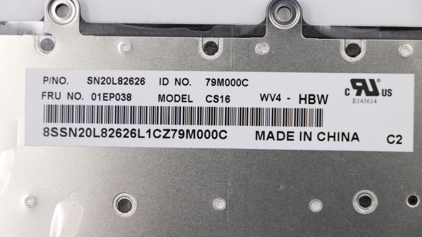 Lenovo Nb Keyboard Keyboard N/Bl Ltn - 01EP038