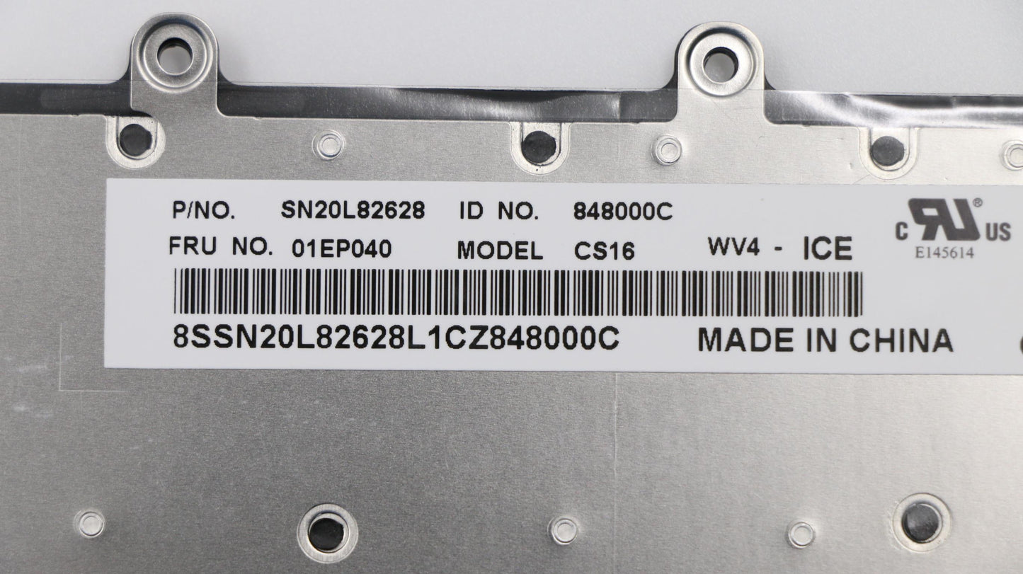 Lenovo Nb Keyboard Keyboard N/Bl Ltn - 01EP040