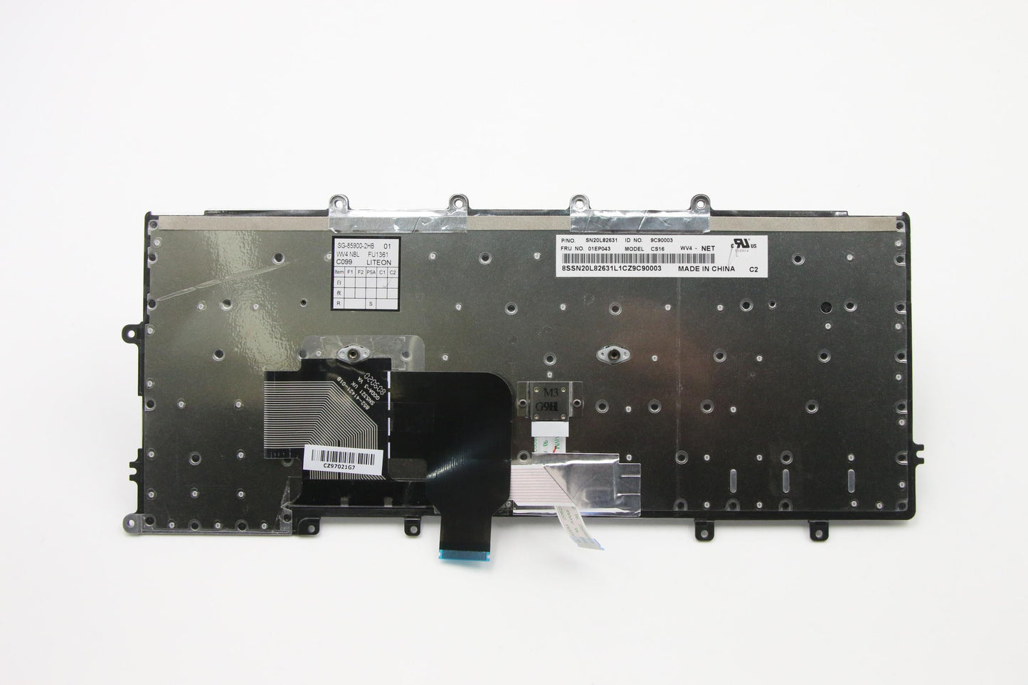Lenovo Nb Keyboard Keyboard N/Bl Ltn - 01EP043