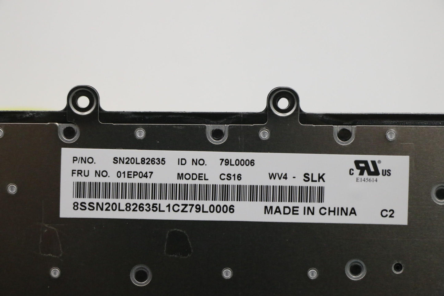 Lenovo Nb Keyboard Keyboard N/Bl Ltn - 01EP047