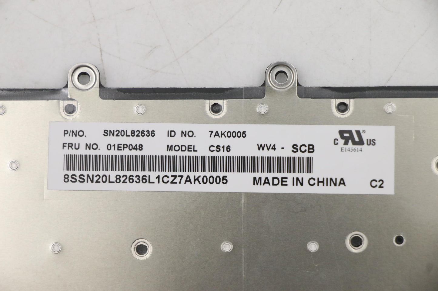 Lenovo Nb Keyboard Keyboard N/Bl Ltn - 01EP048
