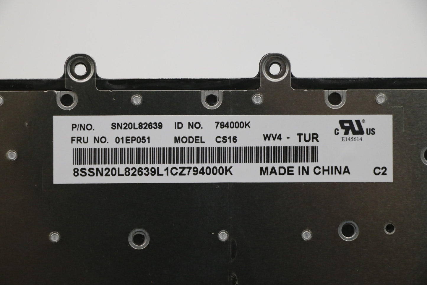 Lenovo Nb Keyboard Keyboard N/Bl Ltn - 01EP051
