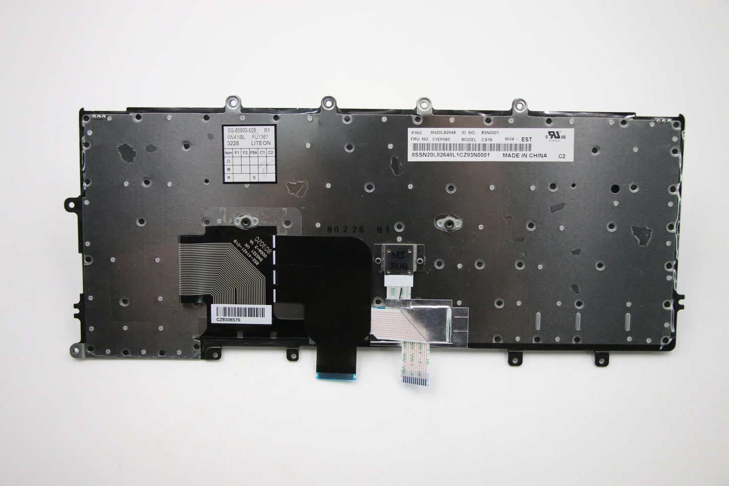 Lenovo Nb Keyboard Keyboard N/Bl Ltn - 01EP060