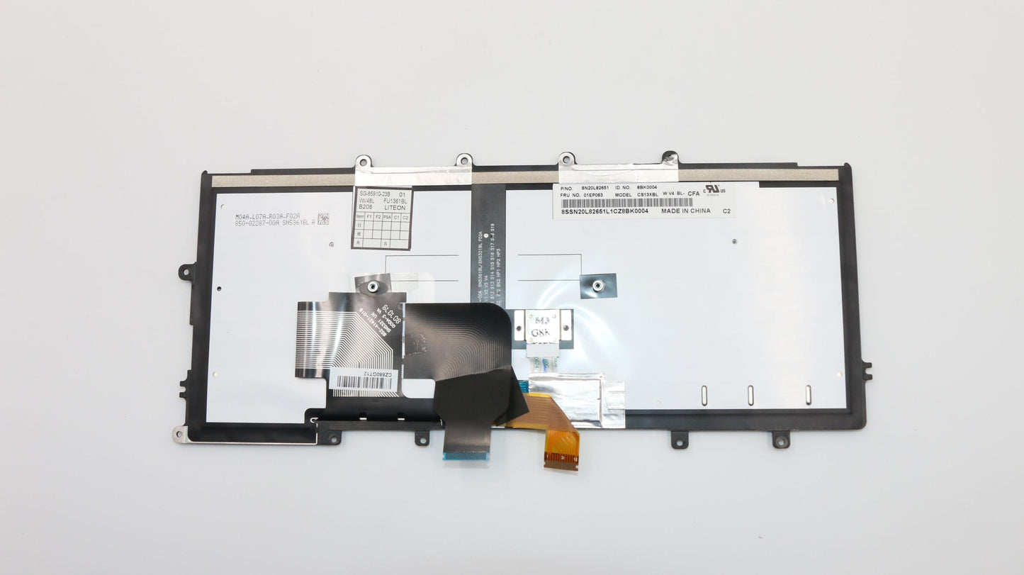 Lenovo Nb Keyboard Keyboard Bl Ltn Ca - 01EP063