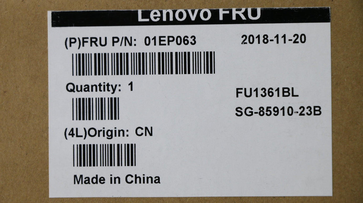Lenovo Nb Keyboard Keyboard Bl Ltn Ca - 01EP063