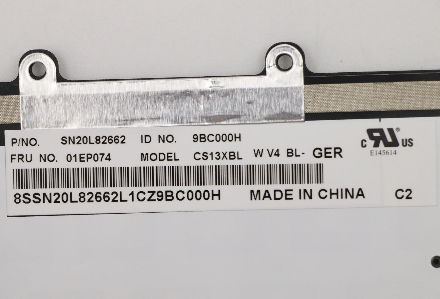 Lenovo Nb Keyboard Keyboard Bl Ltn Ge - 01EP074