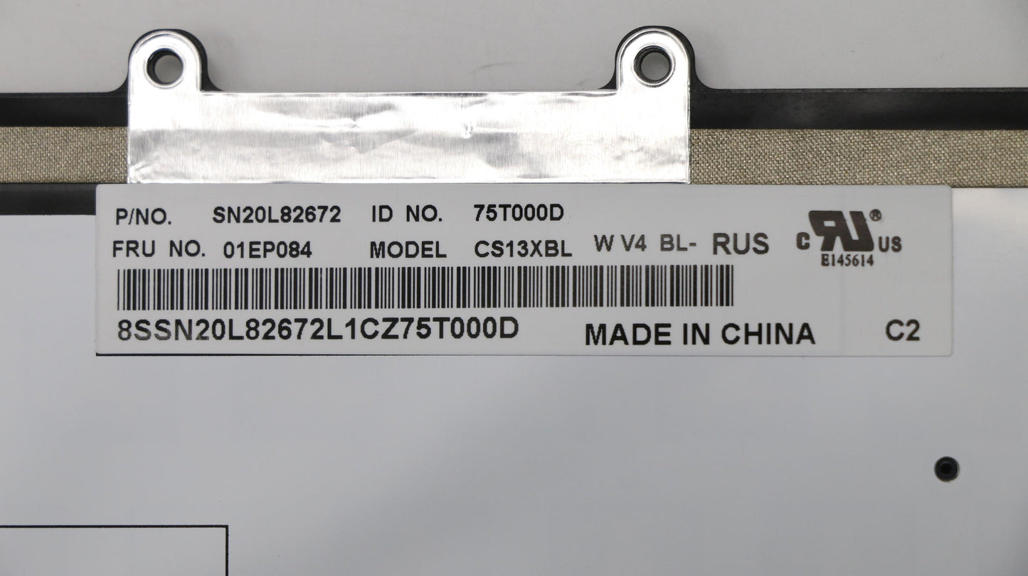 Lenovo Nb Keyboard Keyboard Bl Ltn Ru - 01EP084